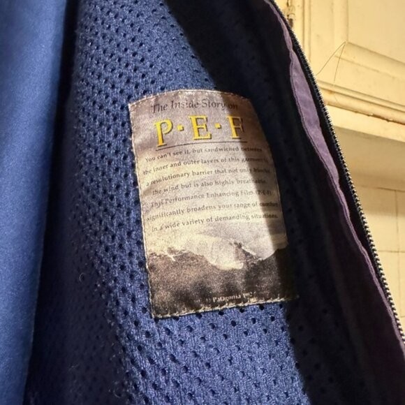 Rare Vintage 1986 Patagonia Deep Pile PEF Fleece Full Zip Jacket Made USA Size M - Picture 3 of 6